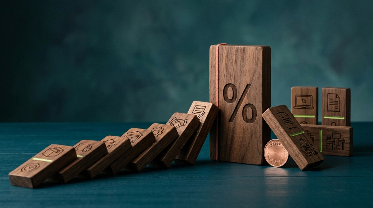 Cómo la subida de tipos de interés está aumentando los impagos entre pymes